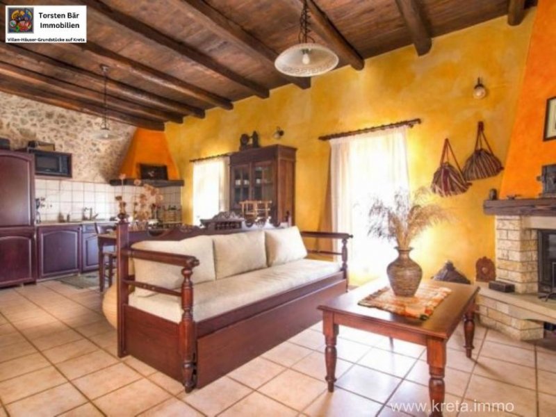 Samonas Kreta, Samonas Steinvilla "Orange Villa" 81,16m² Wfl. Pool Meerblick Haus kaufen